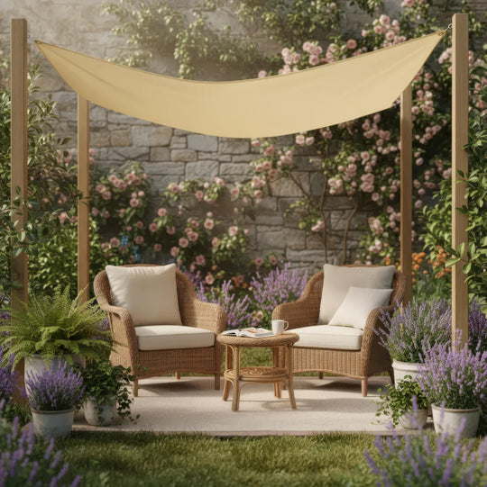Rektangulært Solsejl Til Terrasse Og Have - Effektiv Skygge, Holdbar Konstruktion 7