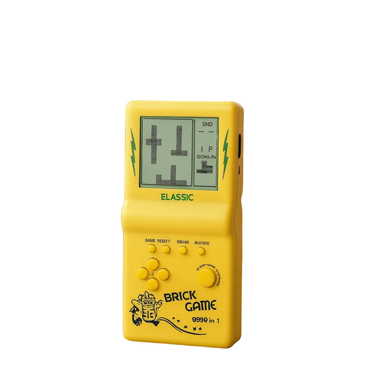 Retro Gaming Console Handheld Tetris Fun 0