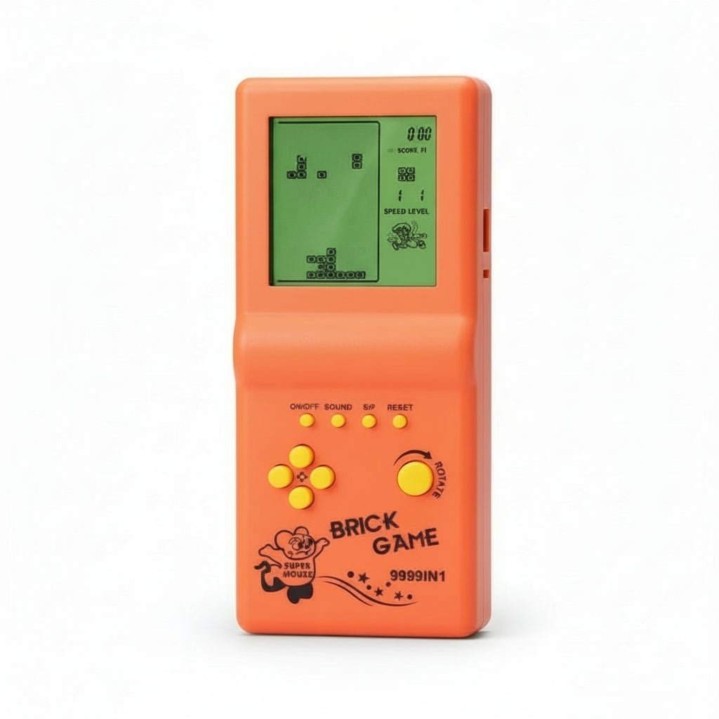 Retro Gaming Console Handheld Tetris Fun 9