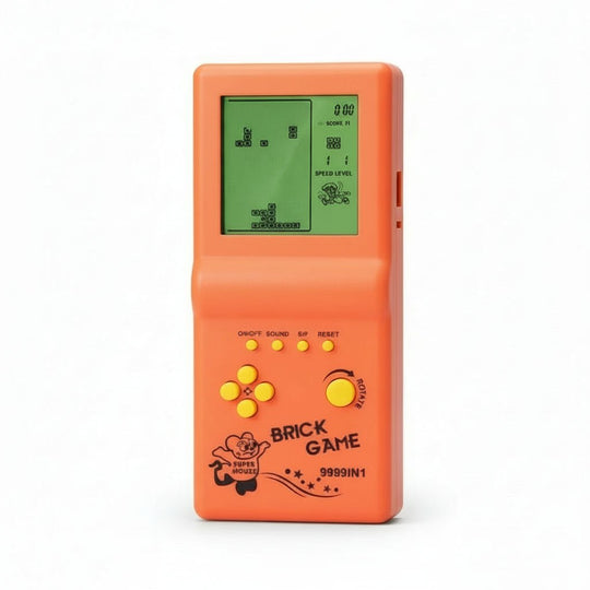 Retro Gaming Console Handheld Tetris Fun 9