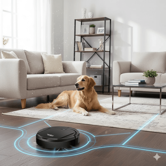 Robotstøvsuger med Intelligent Navigation 1