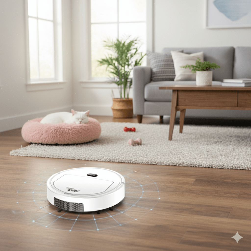 Robotstøvsuger med Intelligent Navigation 2