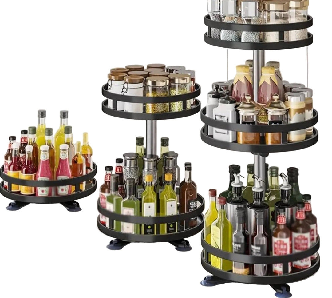 Roterende Opbevaringshylde 360° 0