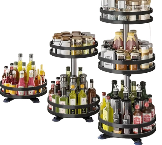 Roterende Opbevaringshylde 360° 0