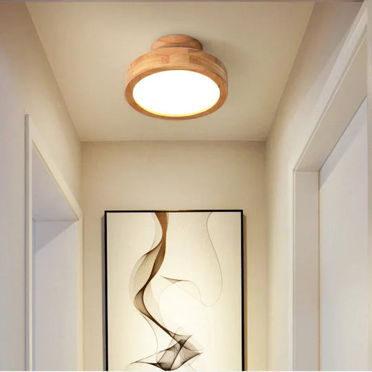 Rund Loftslampe til Stue og Soveværelse i Minimalistisk Design 5