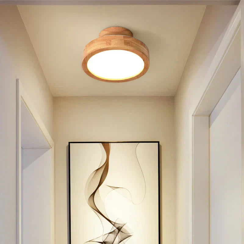 Rund Loftslampe til Stue og Soveværelse i Minimalistisk Design 7