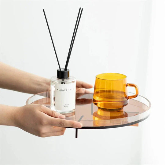 Rund Opbevaringsbakke til Hjemmeorganisation Minimalistisk Design 3