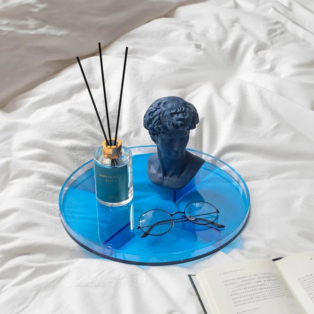 Rund Opbevaringsbakke til Hjemmeorganisation Minimalistisk Design 9