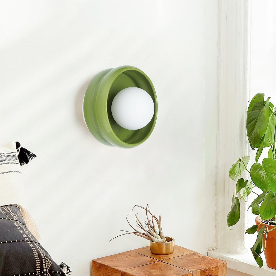 Rund Væglampe Circo Design - Moderne Belysning Til Stue 8