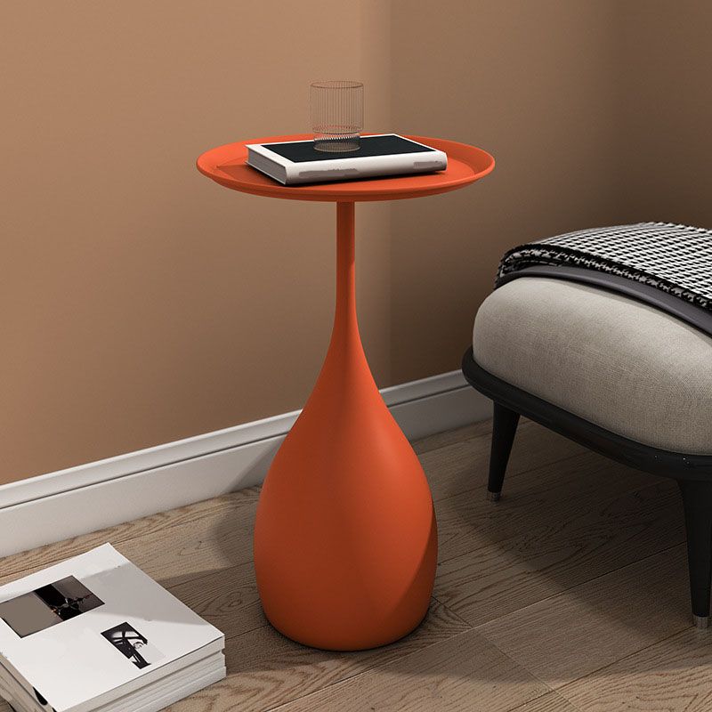 Rundt Metalbord med Fod i Moderne Stil 3