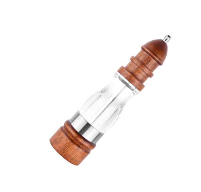 Rustik Træsalt- og Pebermølle Justerbar 3