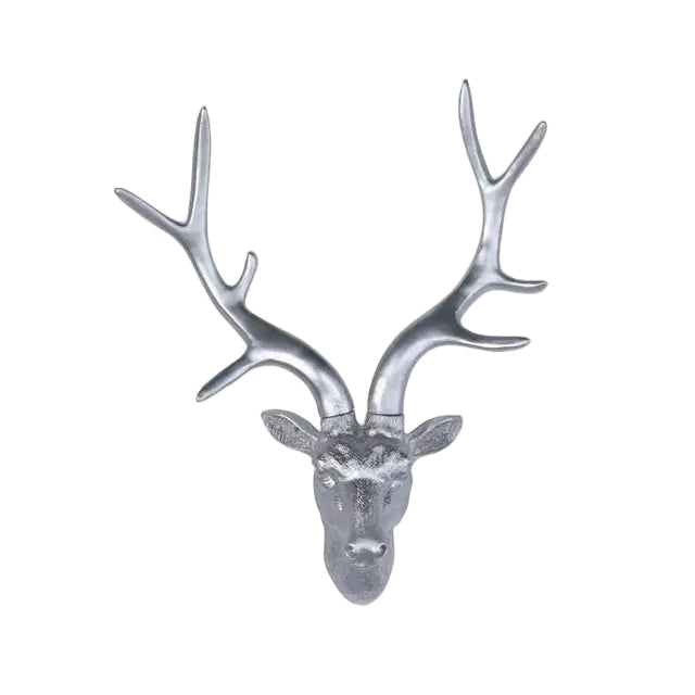 Rustik Vægdekoration 3D Hjortehoved til Vægpynt i Hjemmet 0