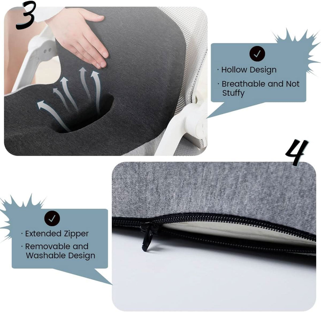 Sædehynde Memory Foam til Komfort 4