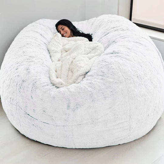 Sækkestol Betræk 5 Fod Fluffy Design 4