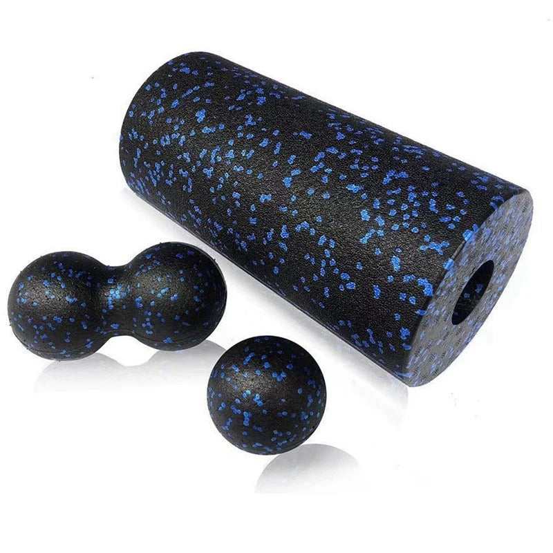 Sæt med Foam Roller og Massagebolde til Træning 0