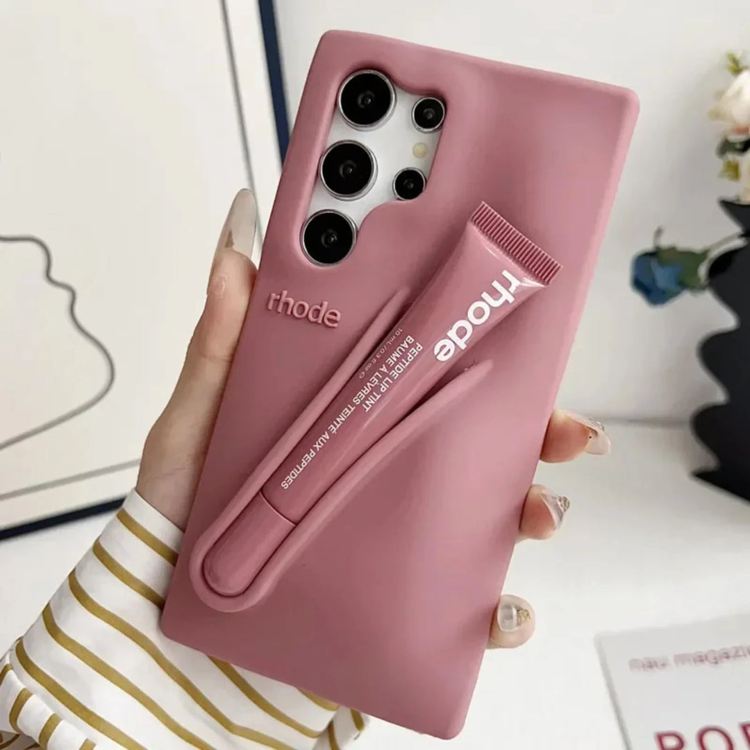 Samsung Galaxy Cover med Lipgloss Sæt 9