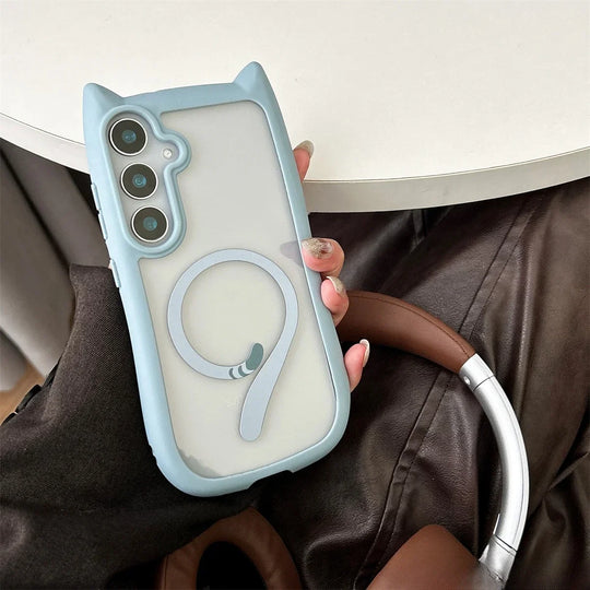 Samsung Galaxy S25 Plus Cat Ear Case 1