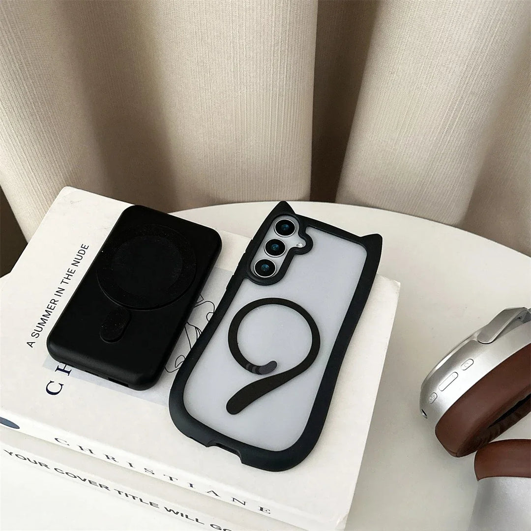 Samsung Galaxy S25 Plus Cat Ear Case 2