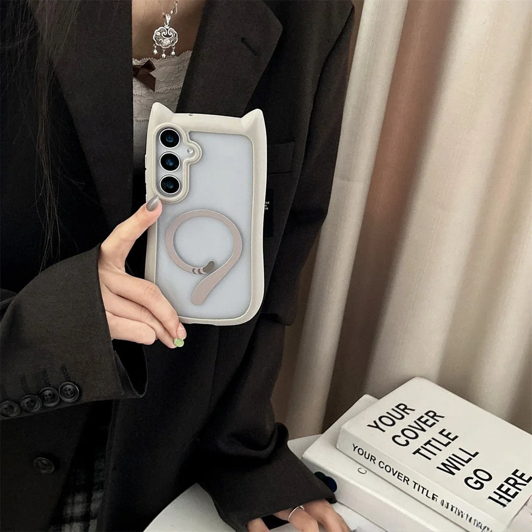 Samsung Galaxy S25 Plus Cat Ear Case 3