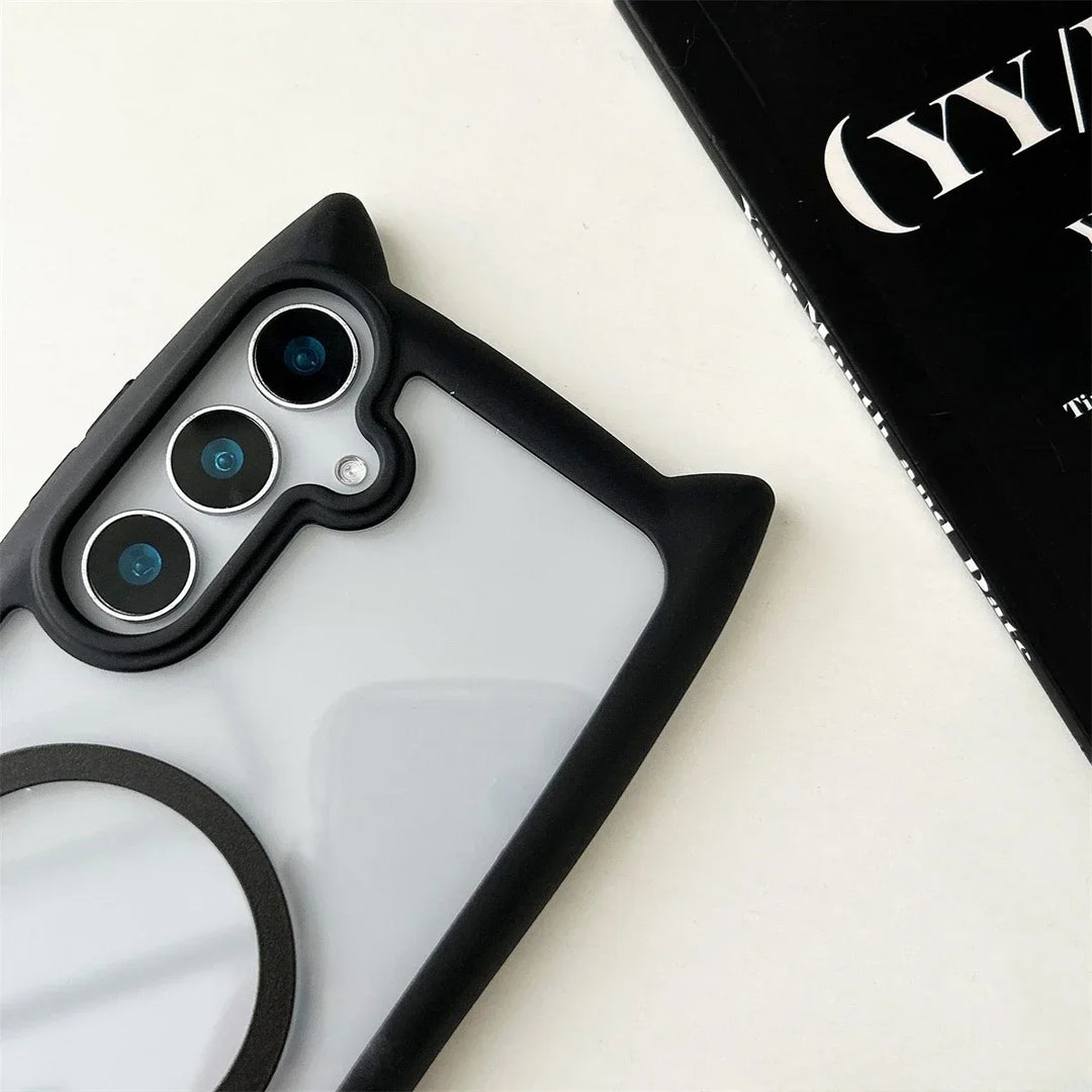 Samsung Galaxy S25 Plus Cat Ear Case 4