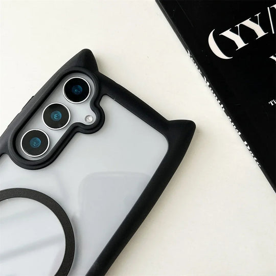 Samsung Galaxy S25 Plus Cat Ear Case 4
