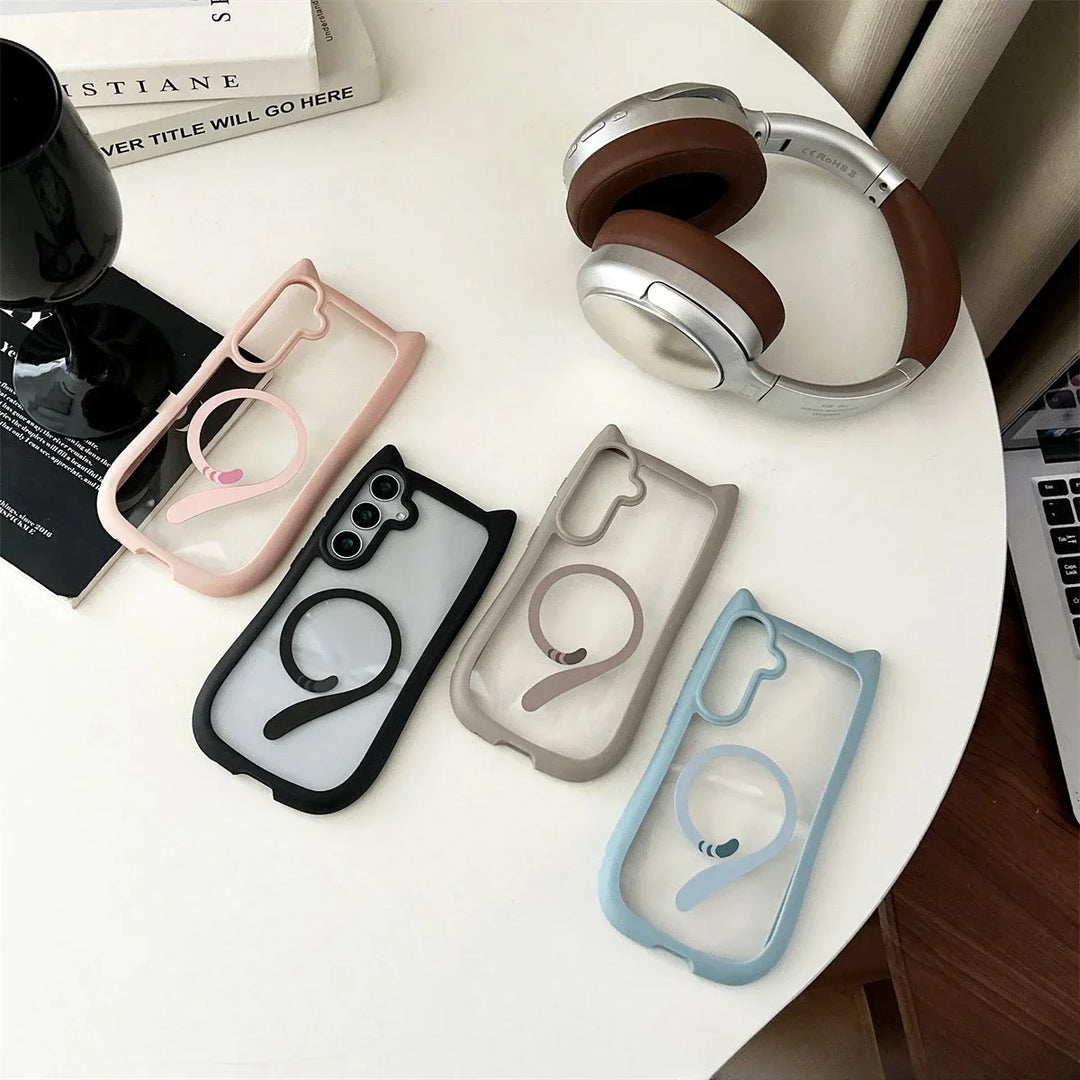 Samsung Galaxy S25 Plus Cat Ear Case 5