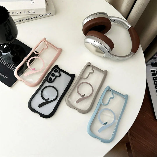 Samsung Galaxy S25 Plus Cat Ear Case 5