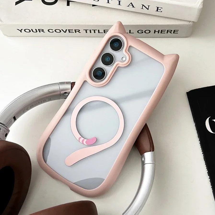 Samsung Galaxy S25 Plus Cat Ear Case 7