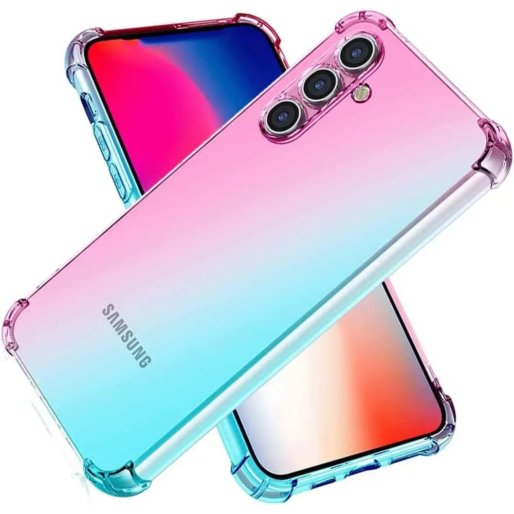 Samsung S25 FE Silicone Case Gradient Design 0