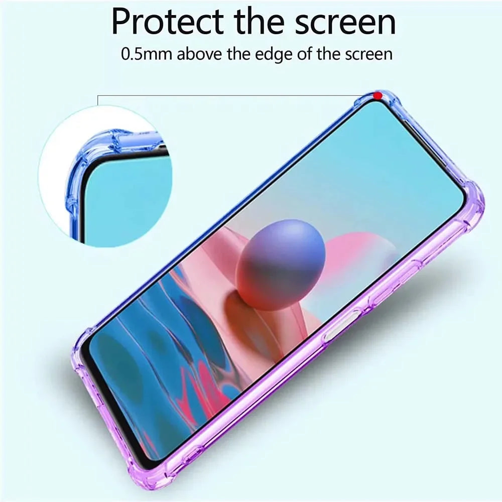 Samsung S25 FE Silicone Case Gradient Design 3