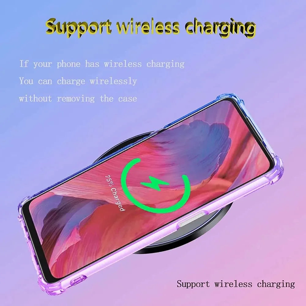 Samsung S25 FE Silicone Case Gradient Design 5
