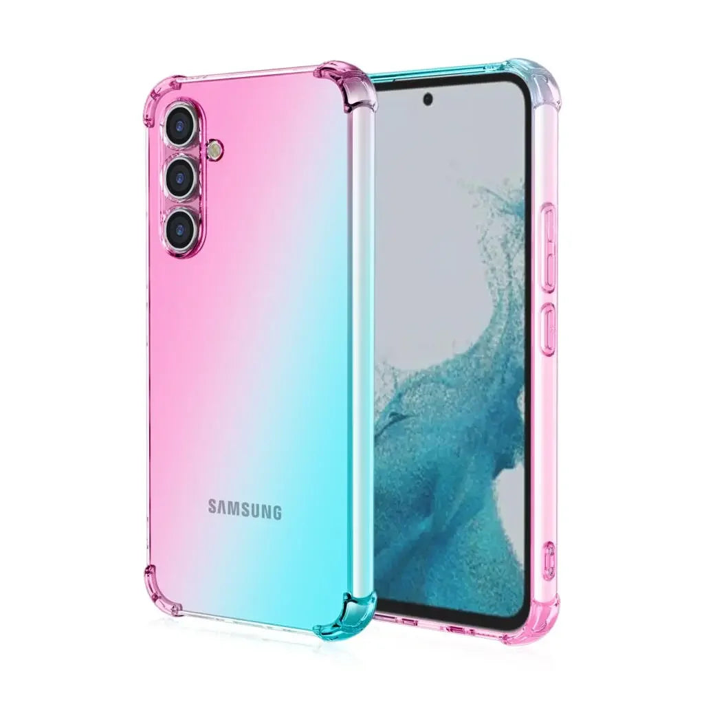 Samsung S25 FE Silicone Case Gradient Design 8