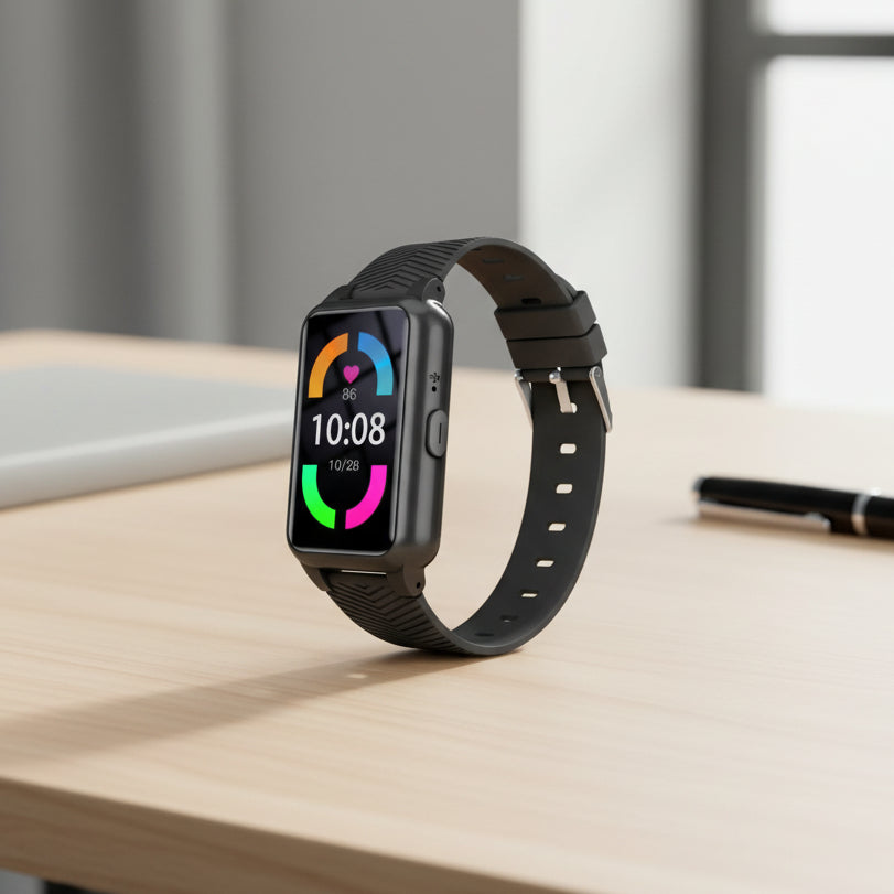 Senior GPS Smartwatch med Faldregistrering og SOS Knap 0
