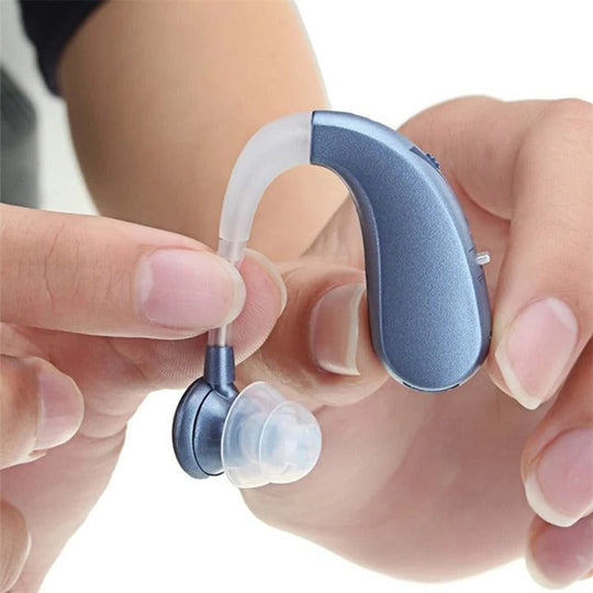 Senior Høreapparat Bluetooth Headset Med Støjdæmpning 3