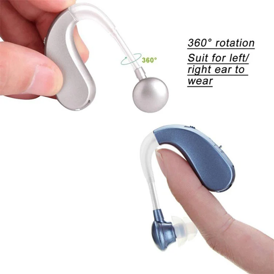 Senior Høreapparat Bluetooth Headset Med Støjdæmpning 4