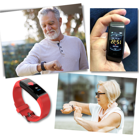 Senior Smartwatch Fitness Tracker Vandtæt 2