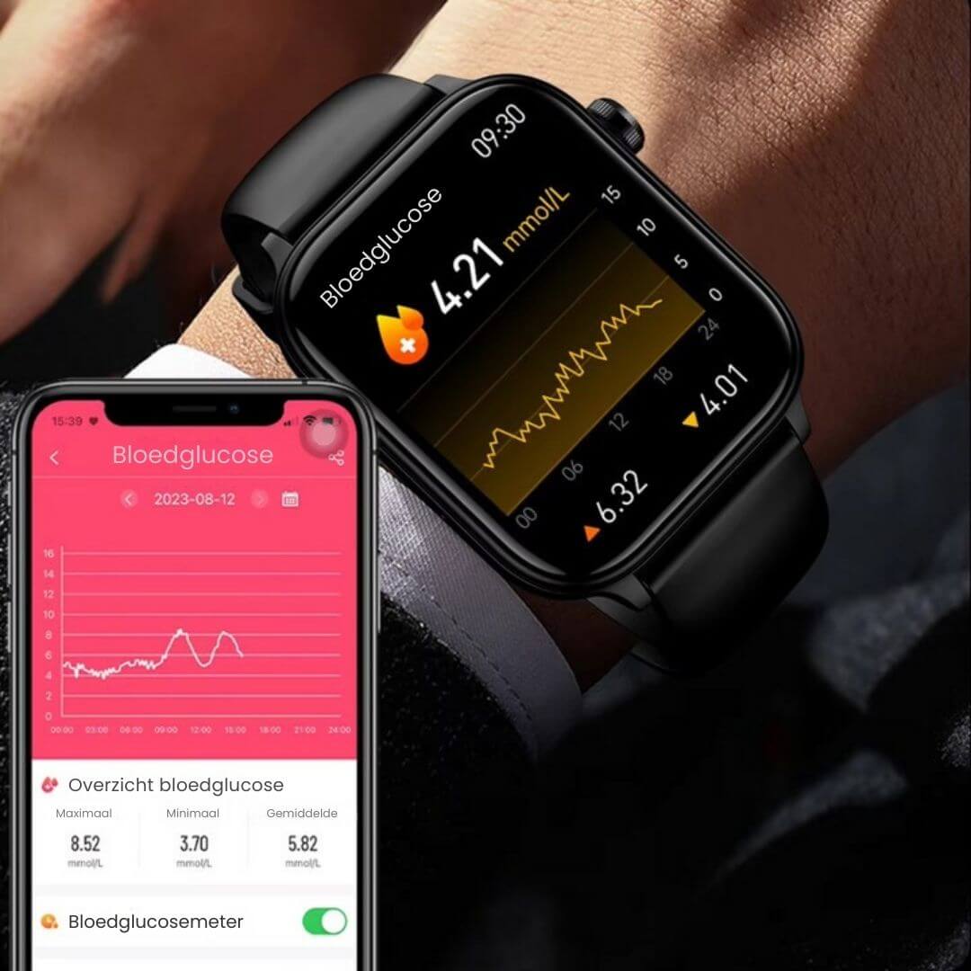 Senior Smartwatch med SOS og GPS-sporing 5