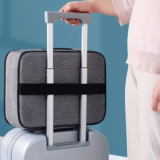 Sikker Dokumenttaske med Lås og Vandafvisende Design 4