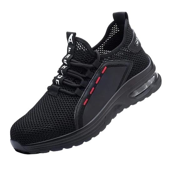 Sikkerhedssko til mænd med ståltåkappe 0