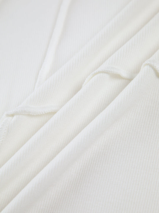 Skjortebluse Dame Minimalistisk Stil Med Flatterende Pasform 2