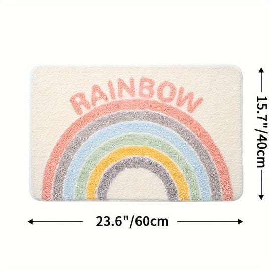 Skridsikker Bademåtte Superabsorberende til Badeværelset med Moderne Design 12