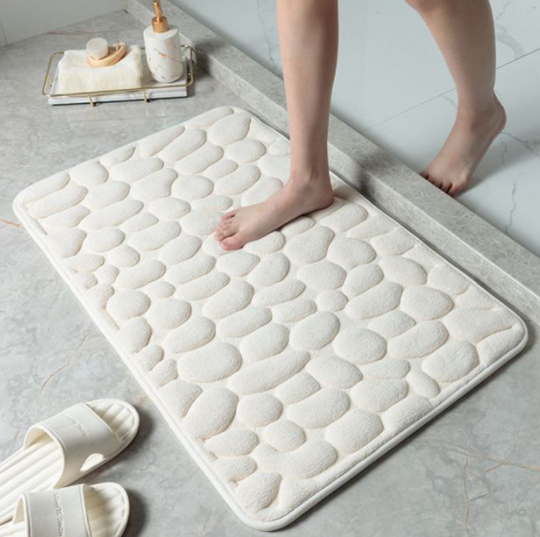 Skridsikker Bademåtte til Badeværelse med Moderne Design 40x60 cm 0