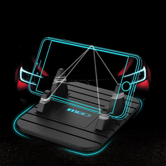 Skridsikker Mobilholder Til Bilen - Praktisk Smartphone Stander 2