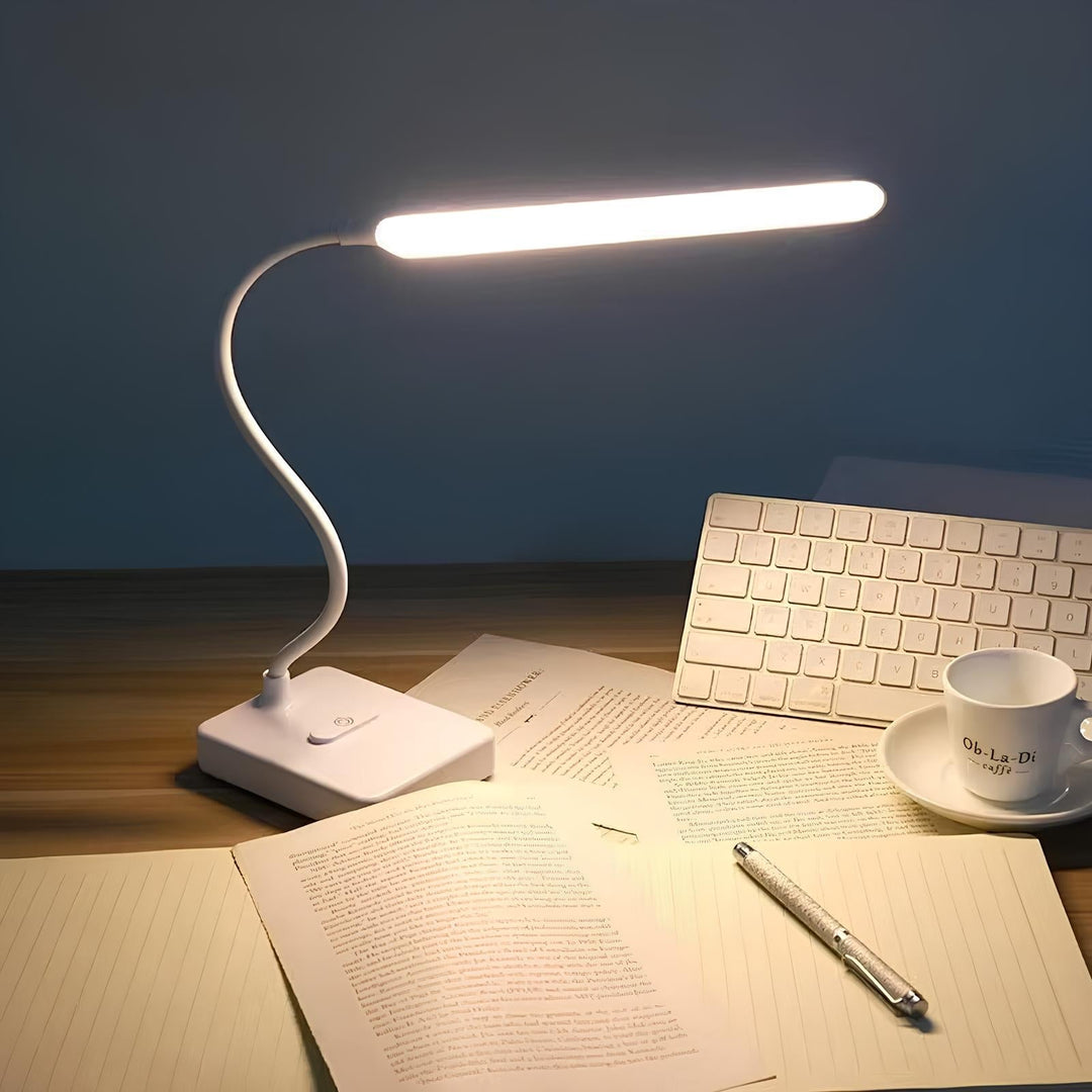 Skrivebordslampe med Justerbar Arm og Dæmpbart Lys 3