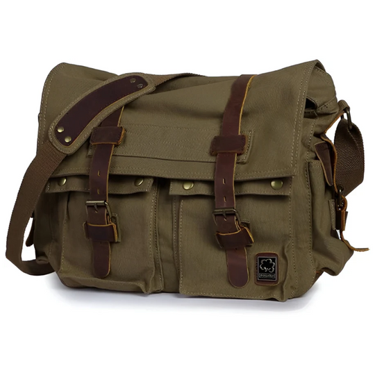 Skuldertaske Mænd Urban Stil Rummelig Crossbody Design 3