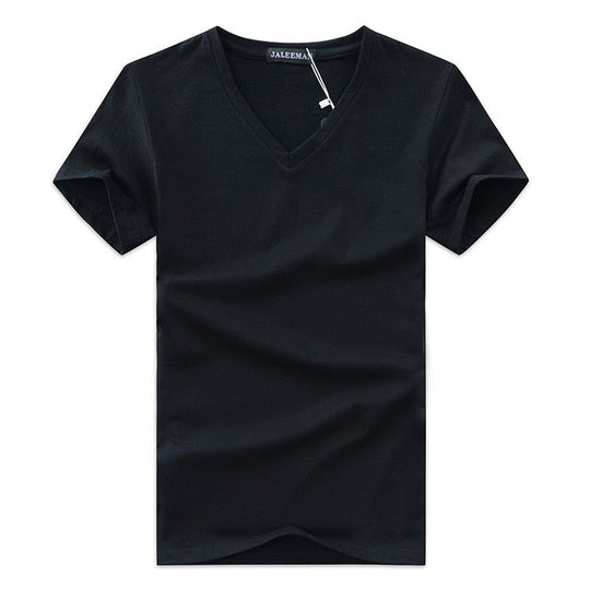 Slim Fit V-hals T-shirt til mænd