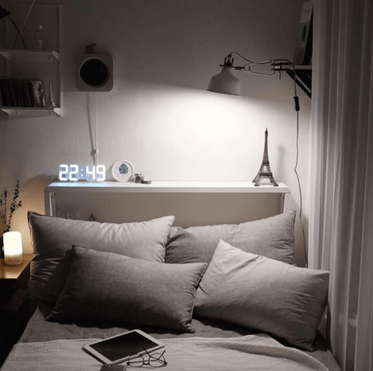 Smart 3D Digital Vækkeur med LED Display 1