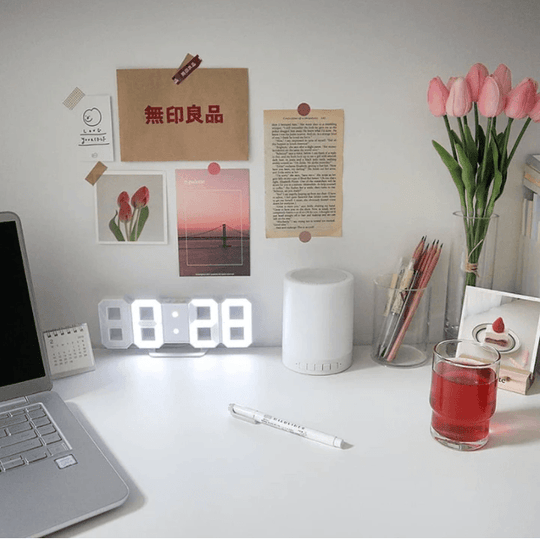 Smart 3D Digital Vækkeur med LED Display 2
