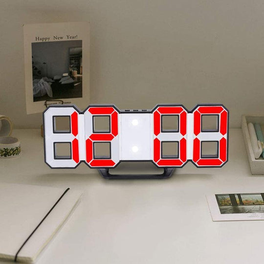 Smart 3D Digital Vækkeur med LED Display 6