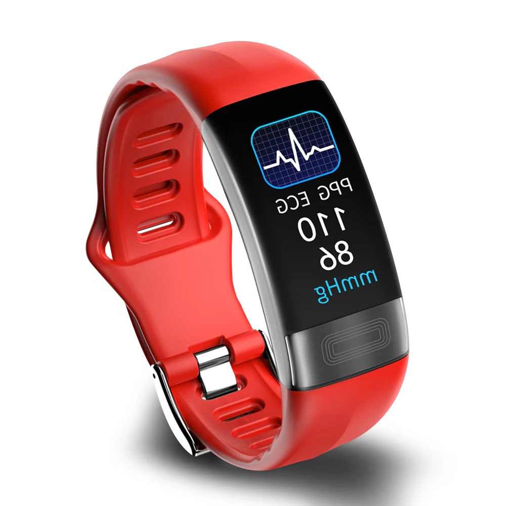 Smart Armbånd med EKG og Puls Tracker 0